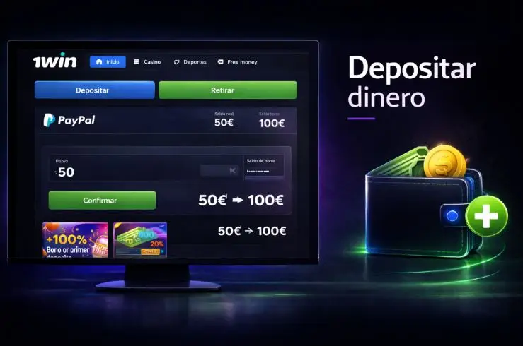 Cómo depositar dinero en 1win paso a paso
