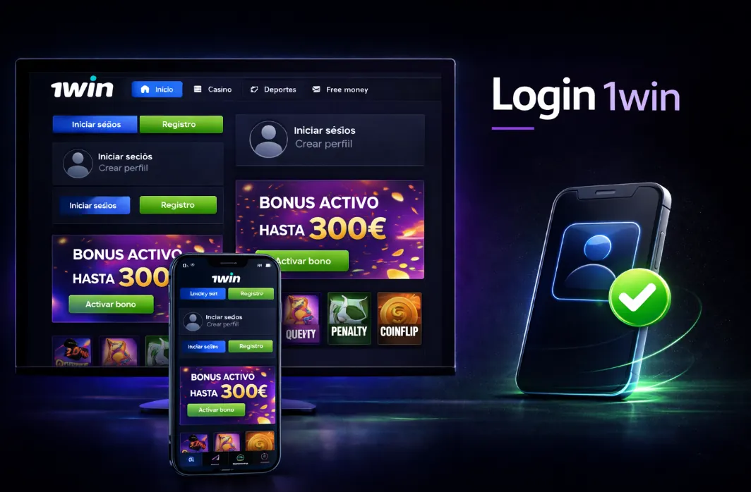 1win login en Argentina para entrar a tu cuenta